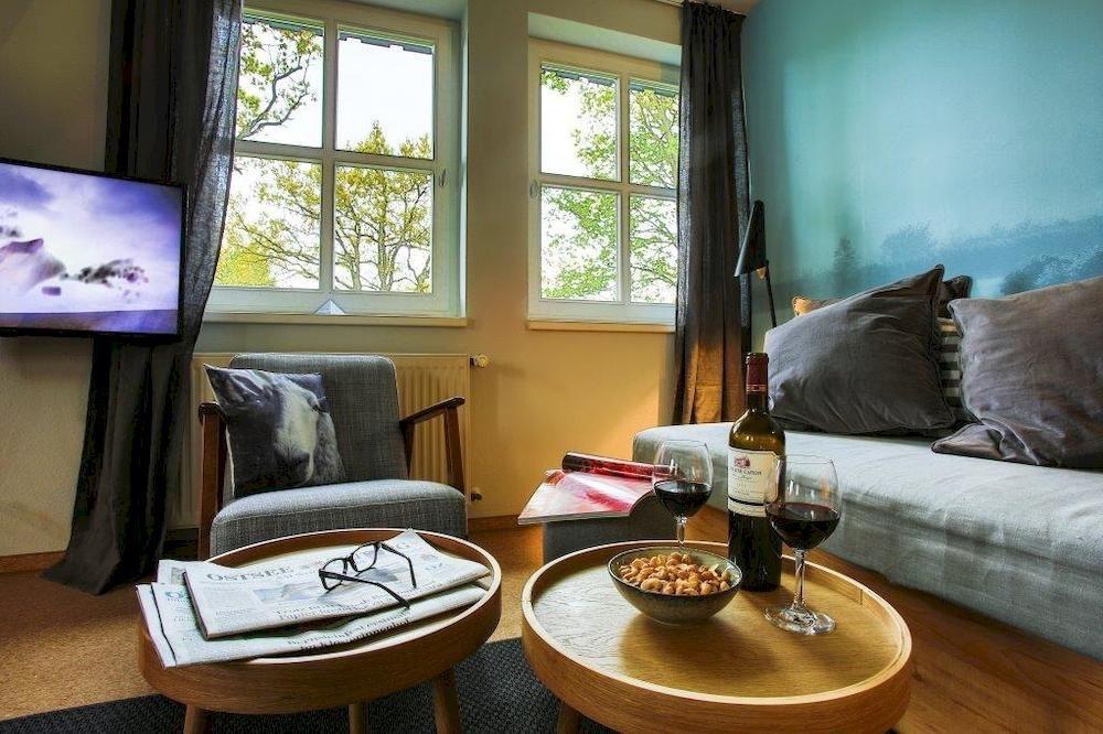 Ferienwohnung Haus am Schilf Wieck Exterior foto