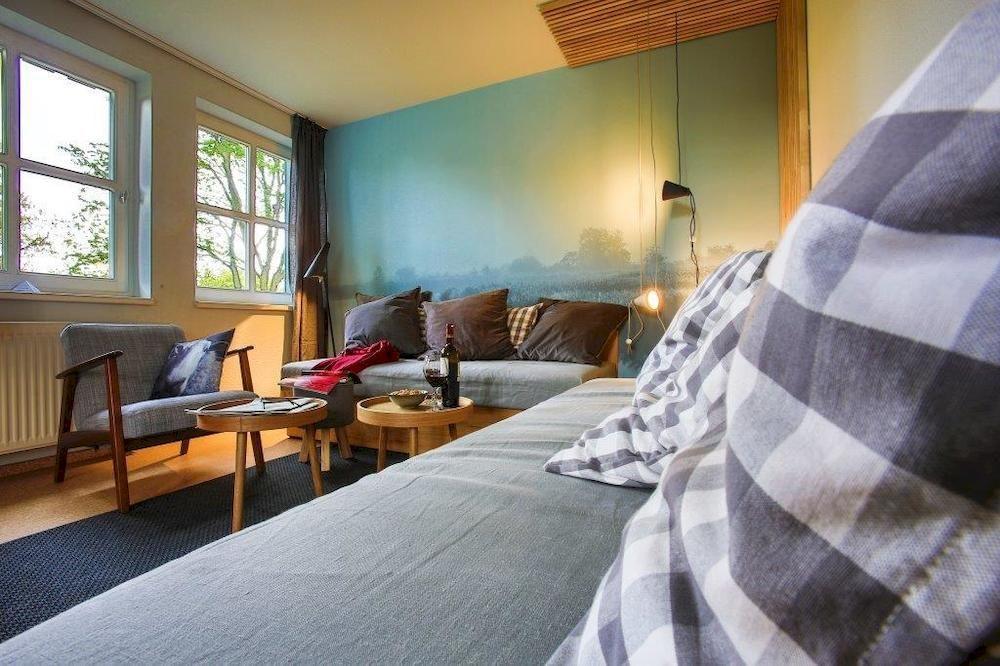 Ferienwohnung Haus am Schilf Wieck Exterior foto