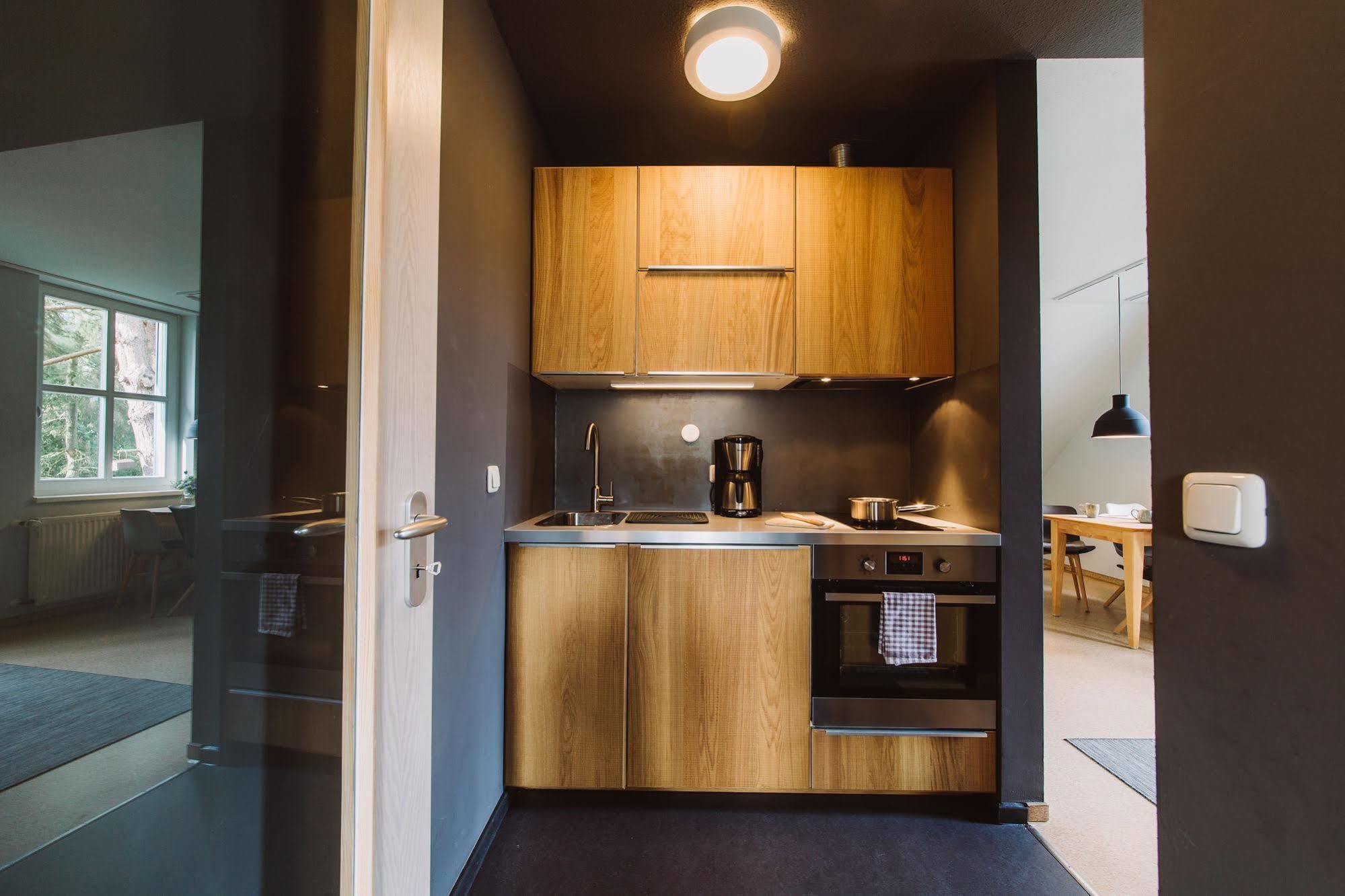Ferienwohnung Haus am Schilf Wieck Exterior foto