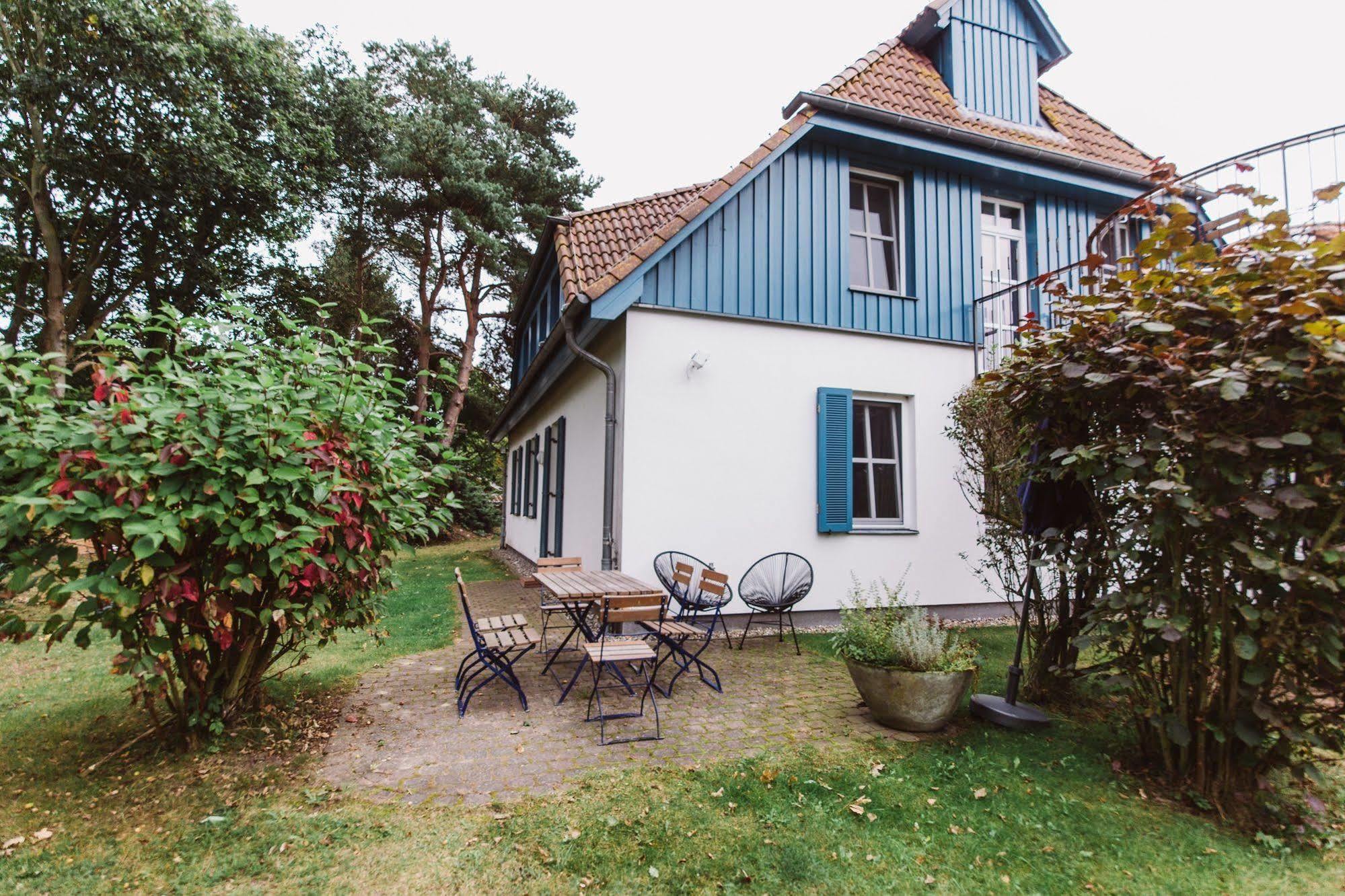Ferienwohnung Haus am Schilf Wieck Exterior foto
