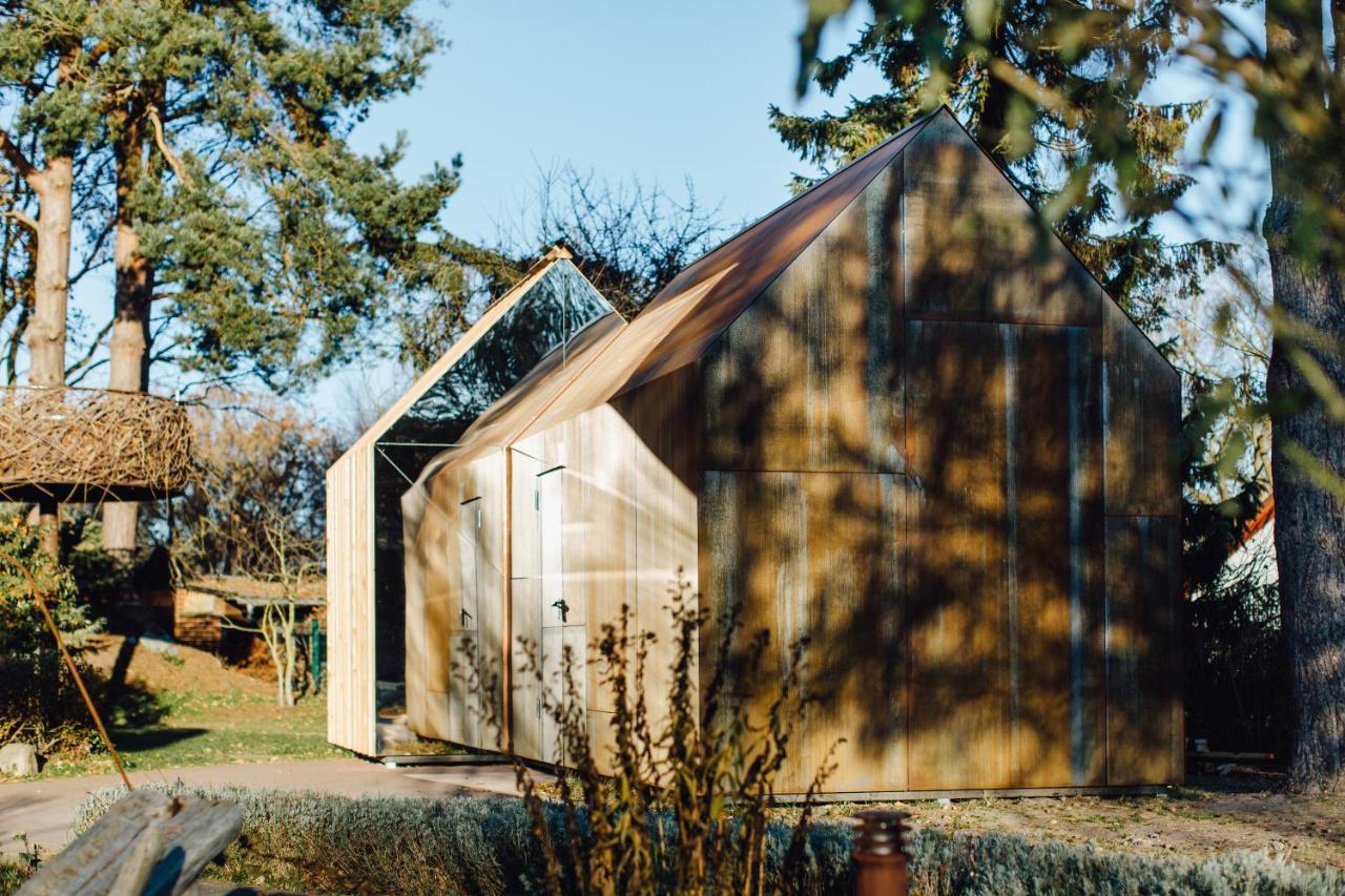 Ferienwohnung Haus am Schilf Wieck Exterior foto